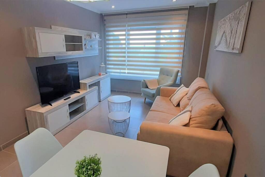 Apartamento Apartamento Playa Foz Con Piscina Y Parking 010 Exterior foto