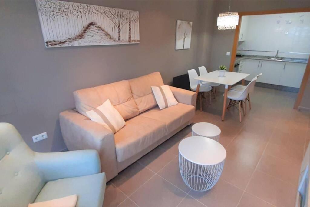 Apartamento Apartamento Playa Foz Con Piscina Y Parking 010 Exterior foto